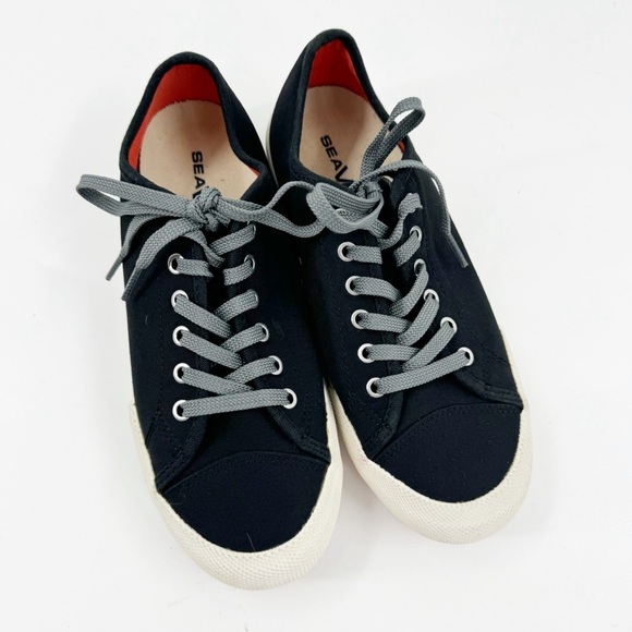 ✅ SEAVEES Army Issue Sneaker Original in Black SIZE 6 - Picture 2 of 9